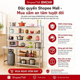 Kệ bếp gas inox chống gỉ cao cấp Kệ bếp inox 304 Đa năng chịu lực