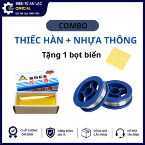 Combo Thiếc hàn và Nhựa thông dùng cho mỏ hàn tay