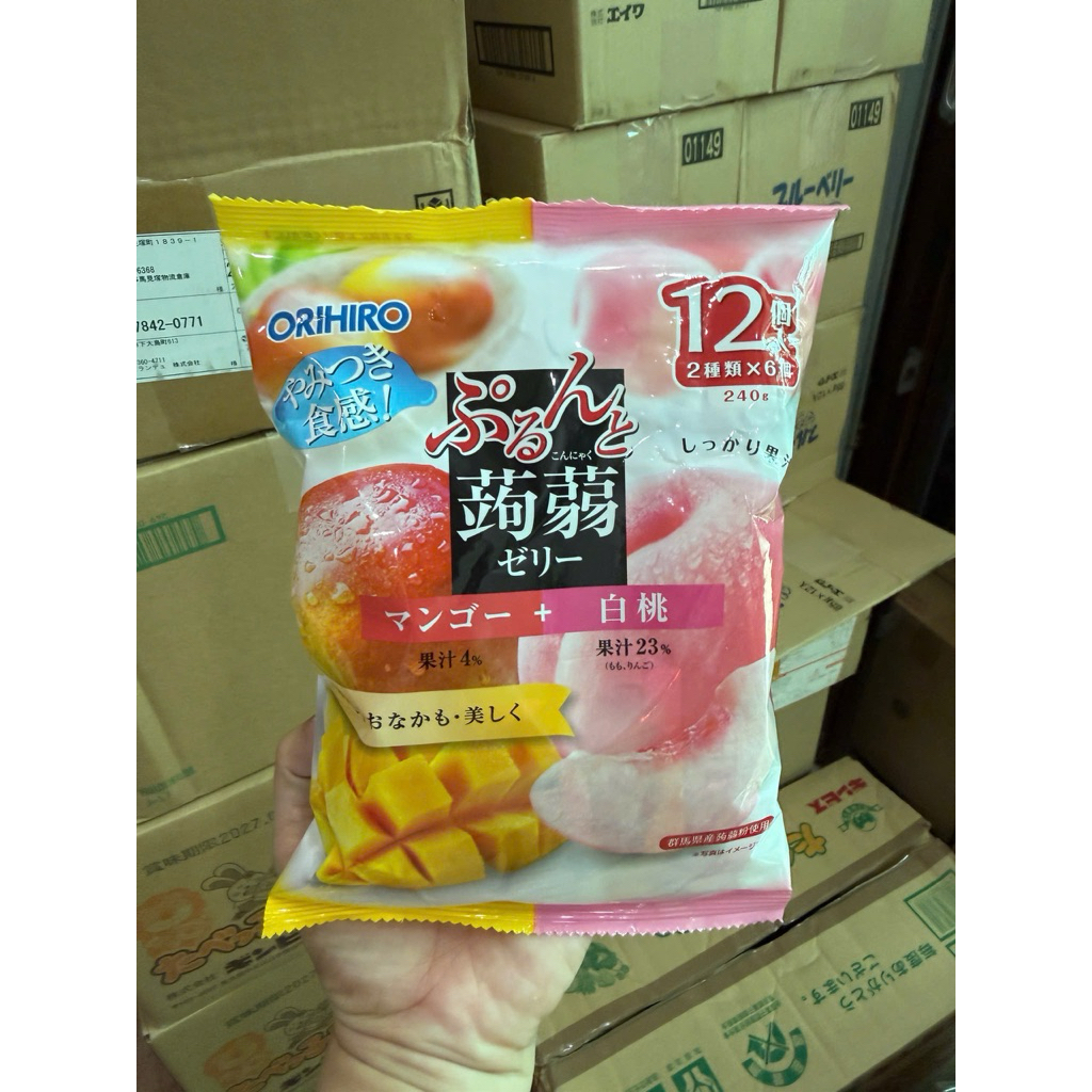 Thạch trái cây Orihiro Nhật Bản