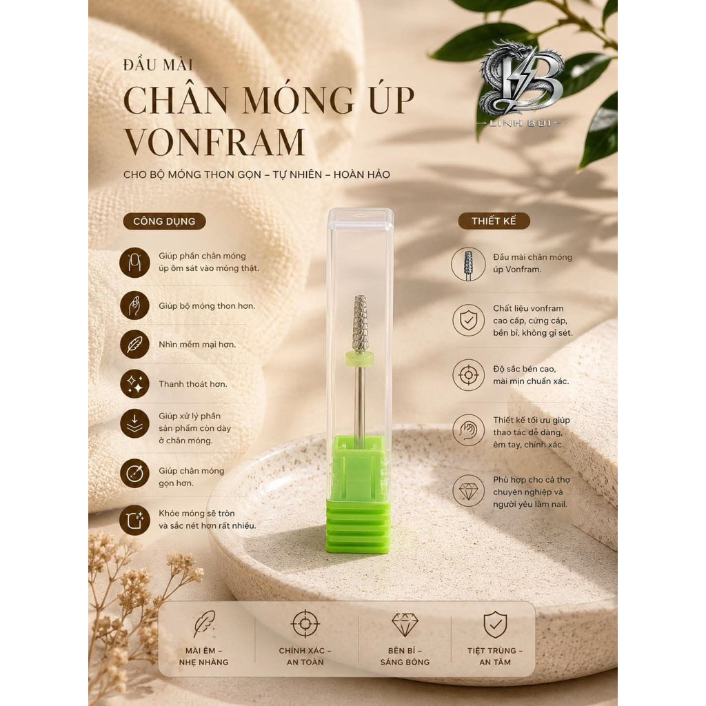 đầu mài chân móng úp, khoé móng đắp gel,  đắp bột ,  , dụng cụ hỗ trợ làm nail,