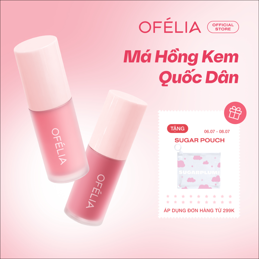 [KOL x OFÉLIA] Má Hồng Kem OFÉLIA Lolli Liquid Blush (4.6g)