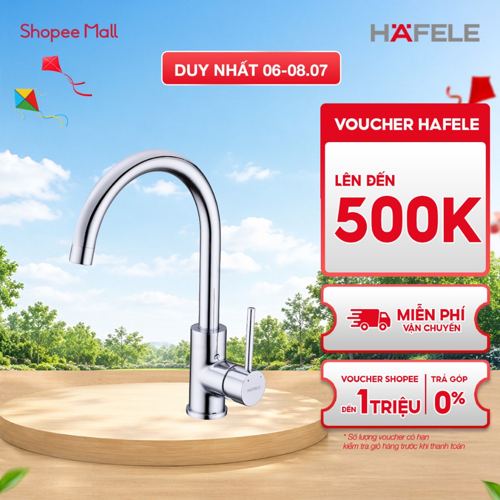 Vòi bếp Hafele HT21-CH1F220C 577.55.240
