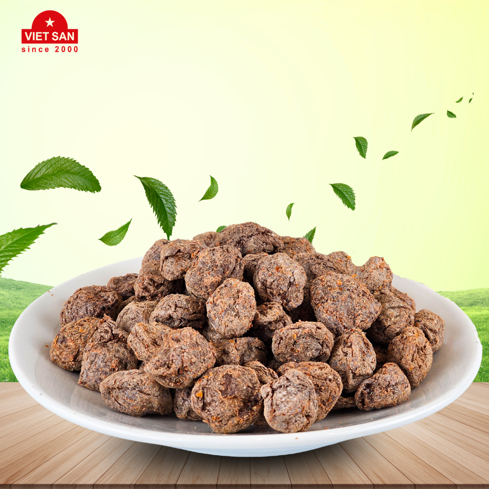 Ô Mai Mơ Cay Việt San 150g/280g - Ô Mai Mơ Chua Cay Ăn Vặt Đặc Sản Hà Nội