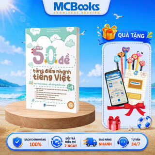 Sách - 50 đề tăng điểm nhanh môn Tiếng Việt Lớp 1 (Theo chương trình mới)