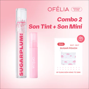 Combo Son OFÉLIA SUGARPLUM - MistyNow Blurring Tint + Lolli Glow Tint Mini Size (3.8g x 1g)