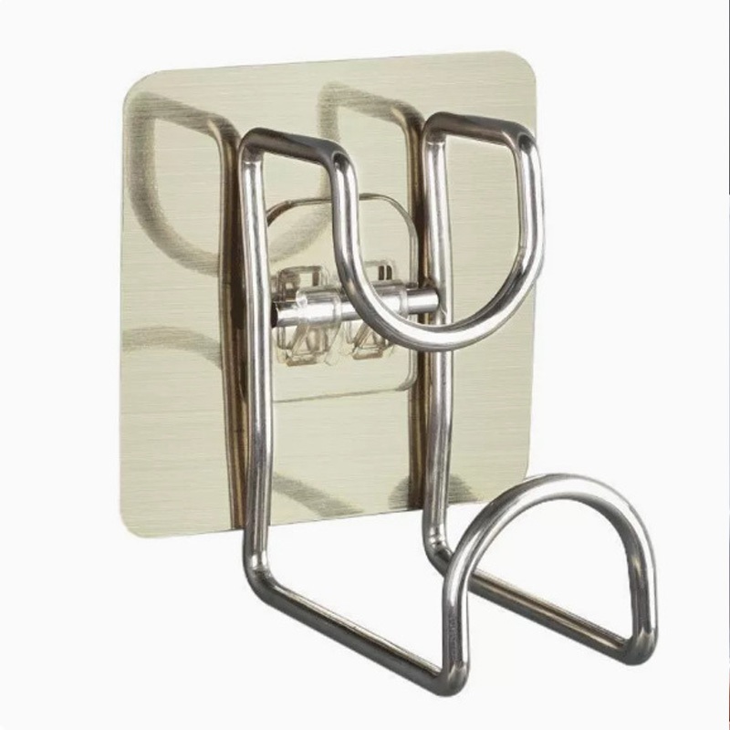 set 5 Móc treo chậu inox dán tường MDM0068, móc treo chậu, nồi, rổ tiện ích nhà bếp, nhà tắm