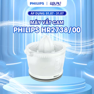 Máy Vắt Cam Philips HR2738/00, Công Suất 25W_Hàng Chính Hãng Bảo Hành 24 Tháng