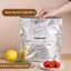Túi Zip Bạc Nhôm Đựng Thực Phẩm, Túi Bảo Quản Thịt Cá Rau Củ Chống Mùi, Chống Rò Rỉ, Tái Sử Dụng