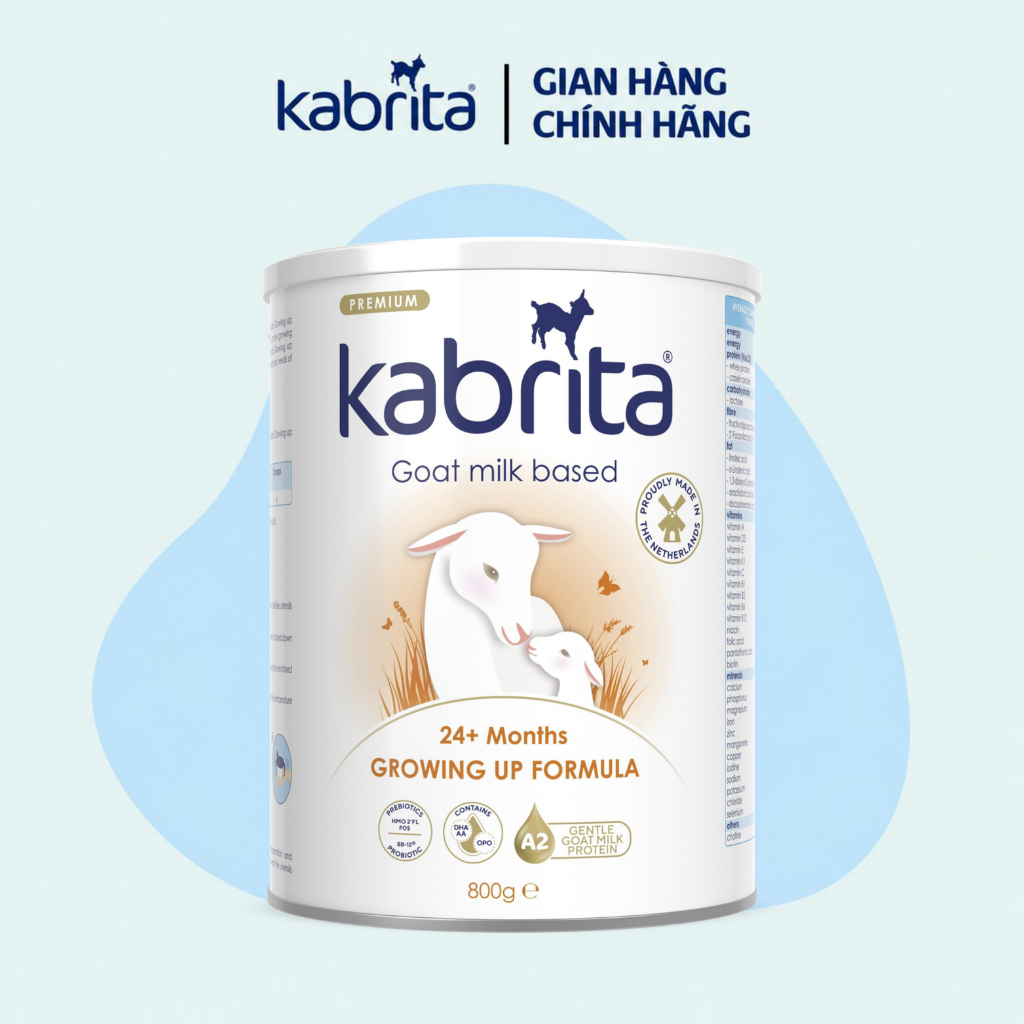 Sữa dê Kabrita lon 800g, nhập khẩu Hà Lan