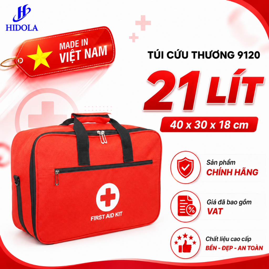 TÚI Y TẾ CỨU THƯƠNG 9120 (BỘ), 21L