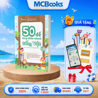 Sách - 50 Đề Tăng điểm nhanh môn Tiếng Việt Lớp 3 (Theo chương trình mới)