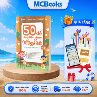Sách - 50 Đề Tăng điểm nhanh môn Tiếng Anh Lớp 3 (Theo chương trình mới)