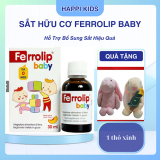 {TẶNG QUÀ } FERROLIP KIDS & BABY  giúp tăng quá trình tạo máu, tình trạng thiếu máu do thiếu sắt ở trẻ