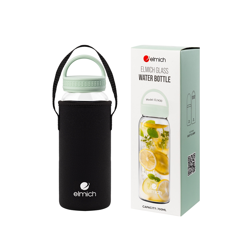 Bình nước thủy tinh Elmich EL140X dung tích 500, 700ml