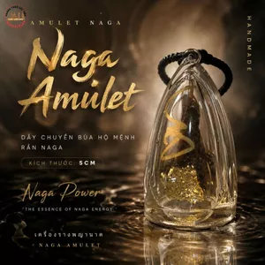 Mặt Dây Chuyền Phụ Kiện Treo Xe Ô Tô Naga 6cm – Vật Phẩm Trang Trí Để Bàn Làm Việc