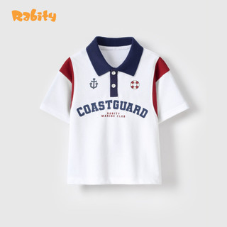 Áo thun cổ bẻ polo ngắn tay bé trai Rabity 901.022