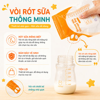 Túi Trữ Sữa Cảm Biến Nhiệt Coniu Giữ Nhiệt, Thiết Kế Công Thái Học Tiêu Chuẩn Cao( Hộp 30 Chiếc)