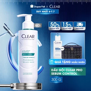 Dầu gội kiềm dầu nhờn Clear Scalpceuticals Pro Sebum Control 300G