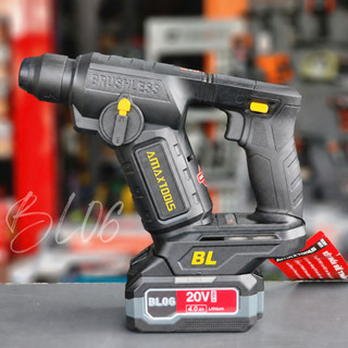 Máy Khoan Bê Tông Pin Không Chổi Than AMAXTOOLS A3CN12SM Plus+ 21V – Đầu Gài SDS Plus – Lực Đập 1.7J