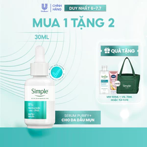 Serum Simple Kiềm Dầu Giảm Mụn 30ml