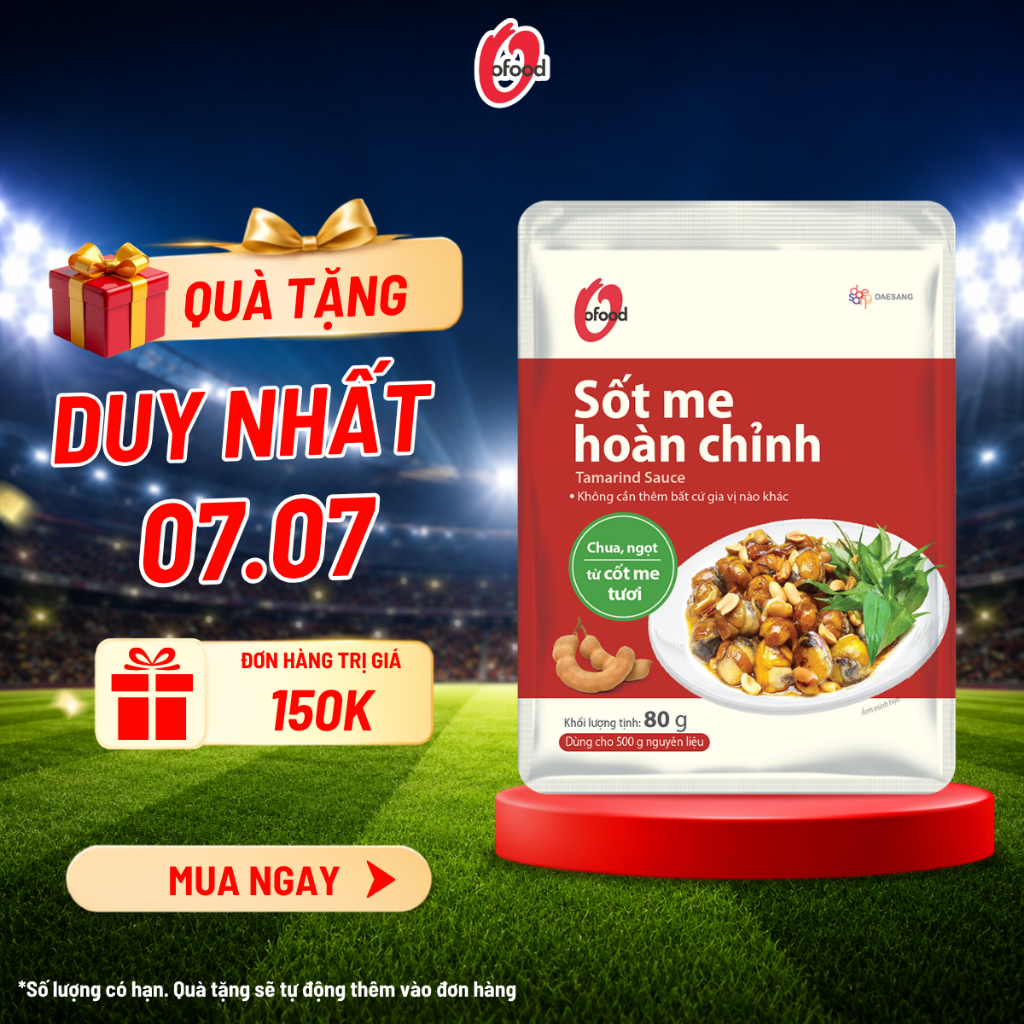 QUÀ TẶNG BẤT KÌ TỪ NHÀ O'FOOD