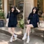 Set Áo Tay Bồng Chỉ Nổi Kèm Quần Short Trẻ Trung, Set Đồ Nữ Ngắn kiểu dáng basic Hoadanbistore