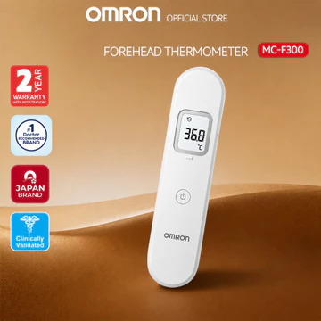 Nhiệt Kế Điện Tử Đo Trán Omron MC-F300 | Cảm Biến Thông Minh Cho Kết Quả Chuẩn Xác, Thiết Kế Nhỏ Gọn