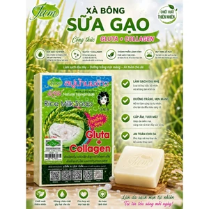 Combo 6-12 Bánh XÀ PHÒNG TRẮNG DA, MỜ THÂM SOAP THÁI LAN - JAM CÁM GẠO