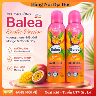 [CÓ CHE TÊN] GEL CẠO LÔNG BALEA - Wax tẩy lông dễ dàng với sản phẩm từ Đức
