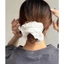 Cột Tóc Ren 13cm Scrunchie Nữ Co Giãn Nhẹ Nhàng Phong Cách Hàn Quốc
