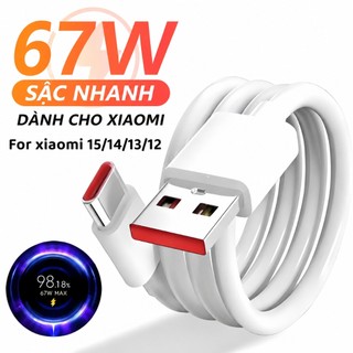 Bộ sạc nhanh Xiaomi 120W 67W 6A kèm cáp USB-C cho Xiaomi 11T 11T Pro POCO X3 F3 F4 F5 Redmi Turbo Fast Charging