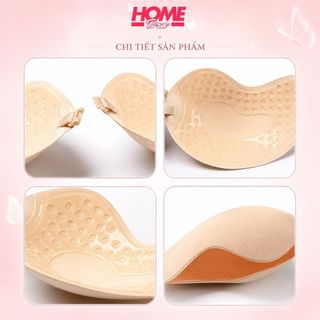Áo dán ngực mút mỏng nhẹ có lỗ thoáng khí, Miếng dán ngực cài trước tiền lợi nâng ngực tạo khe D0129