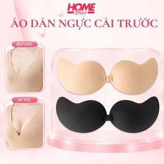 Áo dán ngực mút mỏng nhẹ có lỗ thoáng khí, Miếng dán ngực cài trước tiền lợi nâng ngực tạo khe D0129