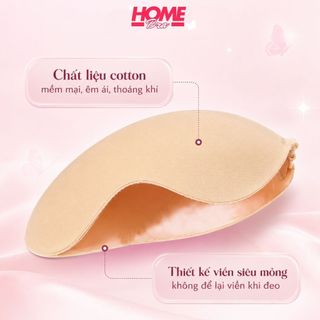 Áo dán ngực mút mỏng nhẹ có lỗ thoáng khí, Miếng dán ngực cài trước tiền lợi nâng ngực tạo khe D0129