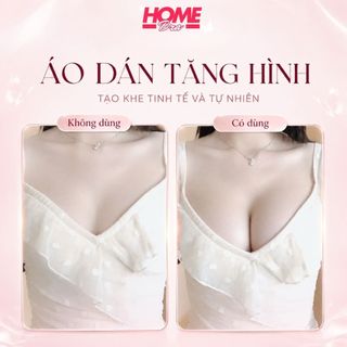 Áo dán ngực mút mỏng nhẹ có lỗ thoáng khí, Miếng dán ngực cài trước tiền lợi nâng ngực tạo khe D0129