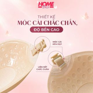 Áo dán ngực mút mỏng nhẹ có lỗ thoáng khí, Miếng dán ngực cài trước tiền lợi nâng ngực tạo khe D0129