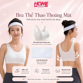 Áo lá học sinh cấp 2 phong cách thể thao - Áo lót cho bé gái cotton mút mỏng may liền tiện lợi A611