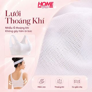 Áo lá học sinh cấp 2 phong cách thể thao - Áo lót cho bé gái cotton mút mỏng may liền tiện lợi A611
