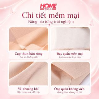 Quần Trong Độn Hông Nâng Mông Thon Eo Tôn Dáng Cạp Vừa Su Đúc Mặc Đồ Ôm Body Thoáng Khí Mềm Mịn 2028