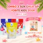 Combo 3 Túi Sữa Chua Sấy Khô Yobite Kids 20gr (D,C,VQ), Bổ Sung Lợi Khuẩn, Ăn Dặm 6M+