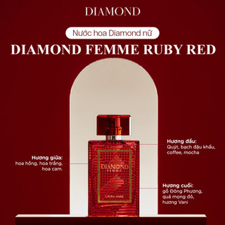 [LIVE ĐỘC QUYỀN] [MUA 1 TẶNG 1] Nước Hoa Nữ Diamond Femme hương sang trọng, quyến rũ 45ml