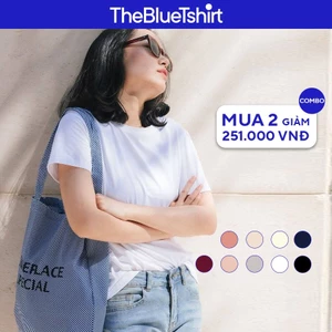 TheBlueTshirt Áo thun tay ngắn trơn cho nữ - Hero T - Women