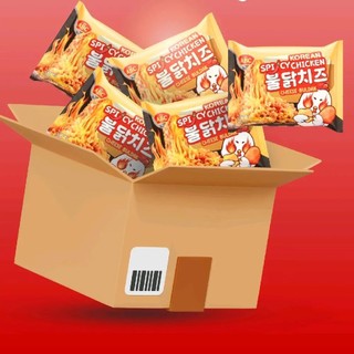 Mì Gói Mì Trộn Gà Cay Phô Mai ABC 80g Ăn Liền Tiện Lợi Dễ Chế Biến Hương Vị Hài Hòa
