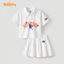 Set váy polo bé gái Rabity 157.001