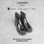 Giày da bò Chunky Chelsea Boots LeMans CHK02, đế Chunky, bảo hành 24 tháng