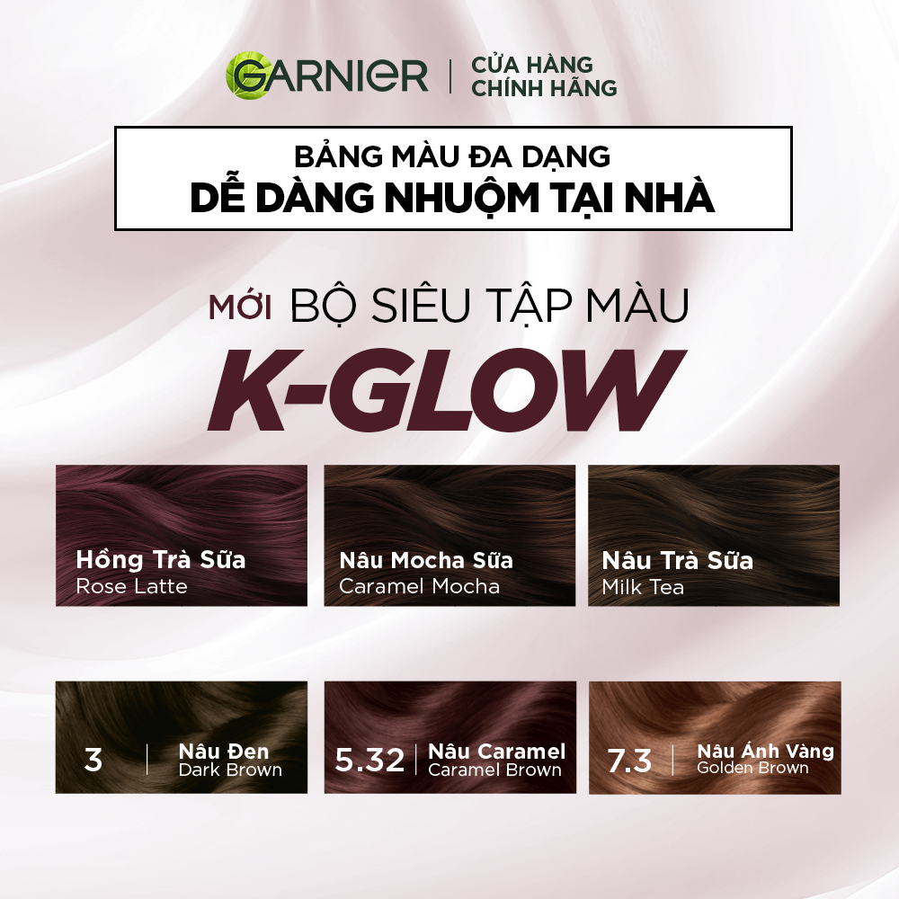 Kem Nhuộm Tóc Tại Nhà Màu Thời Trang - Công nghệ Colorboost kết hợp 3 loại dầu hạt Garnier Color Naturals Ultra Colors