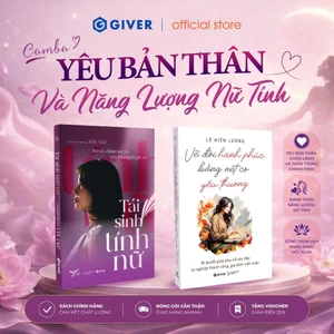 Sách - Combo 2 Cuốn: Tái Sinh Tính Nữ & Vẽ Đời Hạnh Phúc Bằng Nét Cọ Yêu Thương - GIVER Books