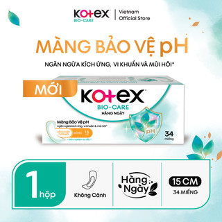 Combo 8 Băng Vệ Sinh Kotex Hằng Ngày BioCare 34 miếng