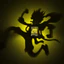 Đèn bóng Gear 5 của Luffy| One Piece Shadow Lamp | Decor Gaming, Phòng Ngủ, Quà Tặng Anime