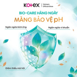 Combo 8 Băng Vệ Sinh Kotex Hằng Ngày BioCare 34 miếng